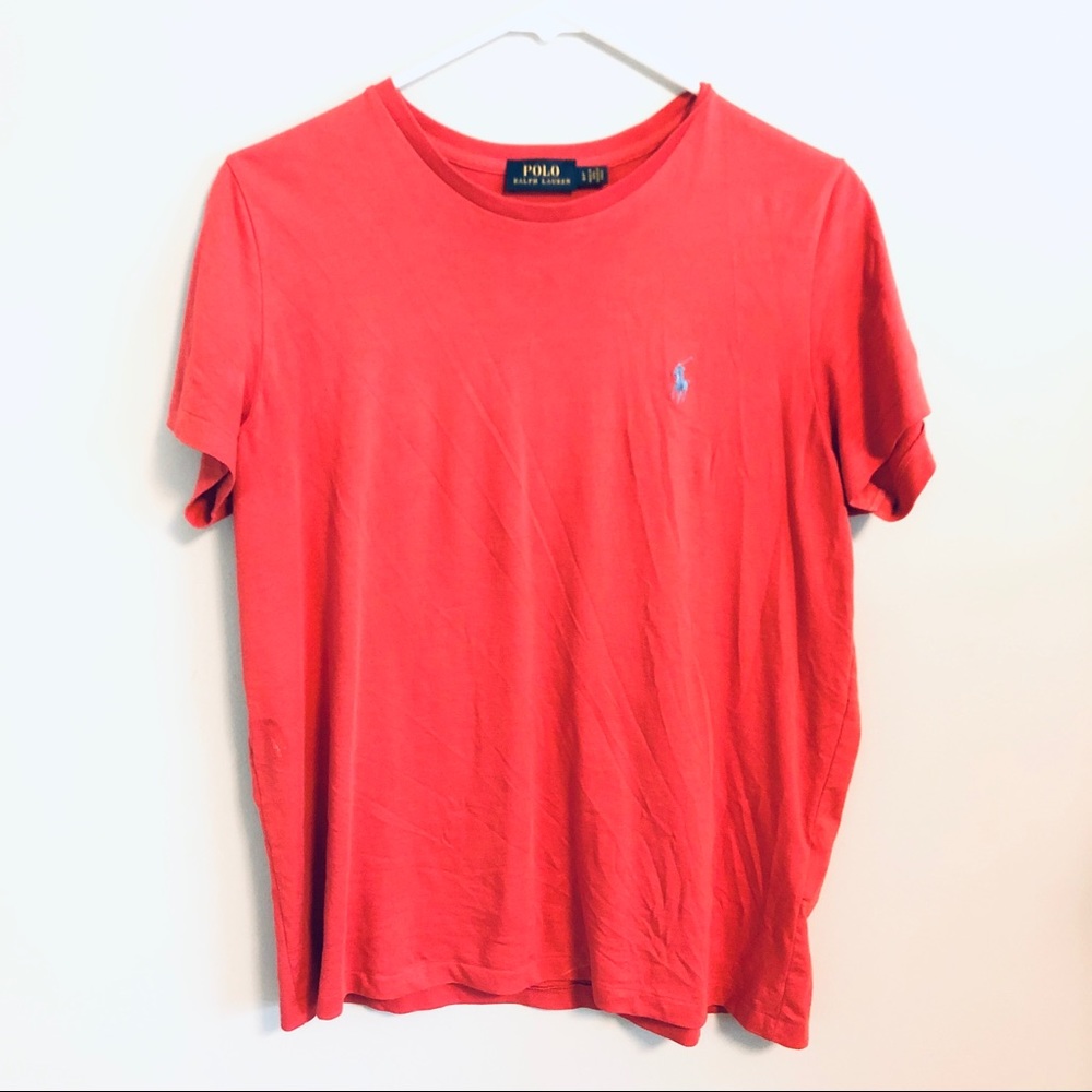 Polo Ralph Lauren Pink and Blue Women’s T-shirt